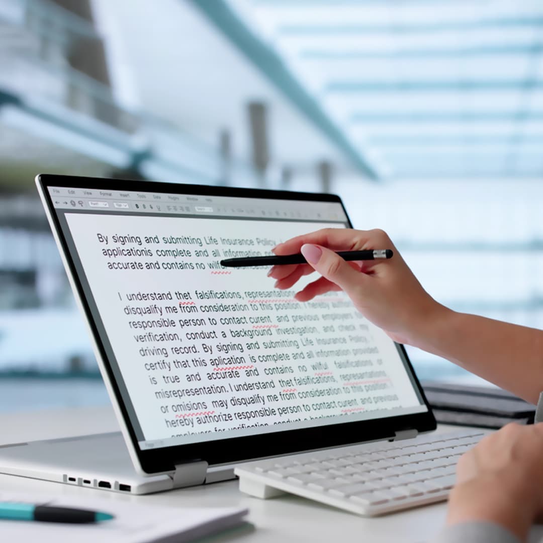 Research paper editing and submission visual